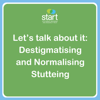 Let’s Talk About It - Destigmatising and Normalising Stuttering image