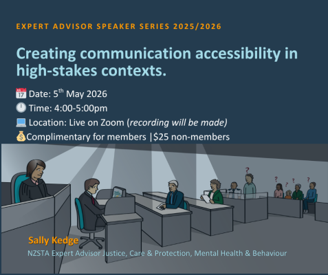 Creating communication accessibility in high-stakes contexts - Sally Kedge  image